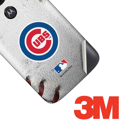 MLB Chicago Cubs Game Ball Moto E5 Play Skin